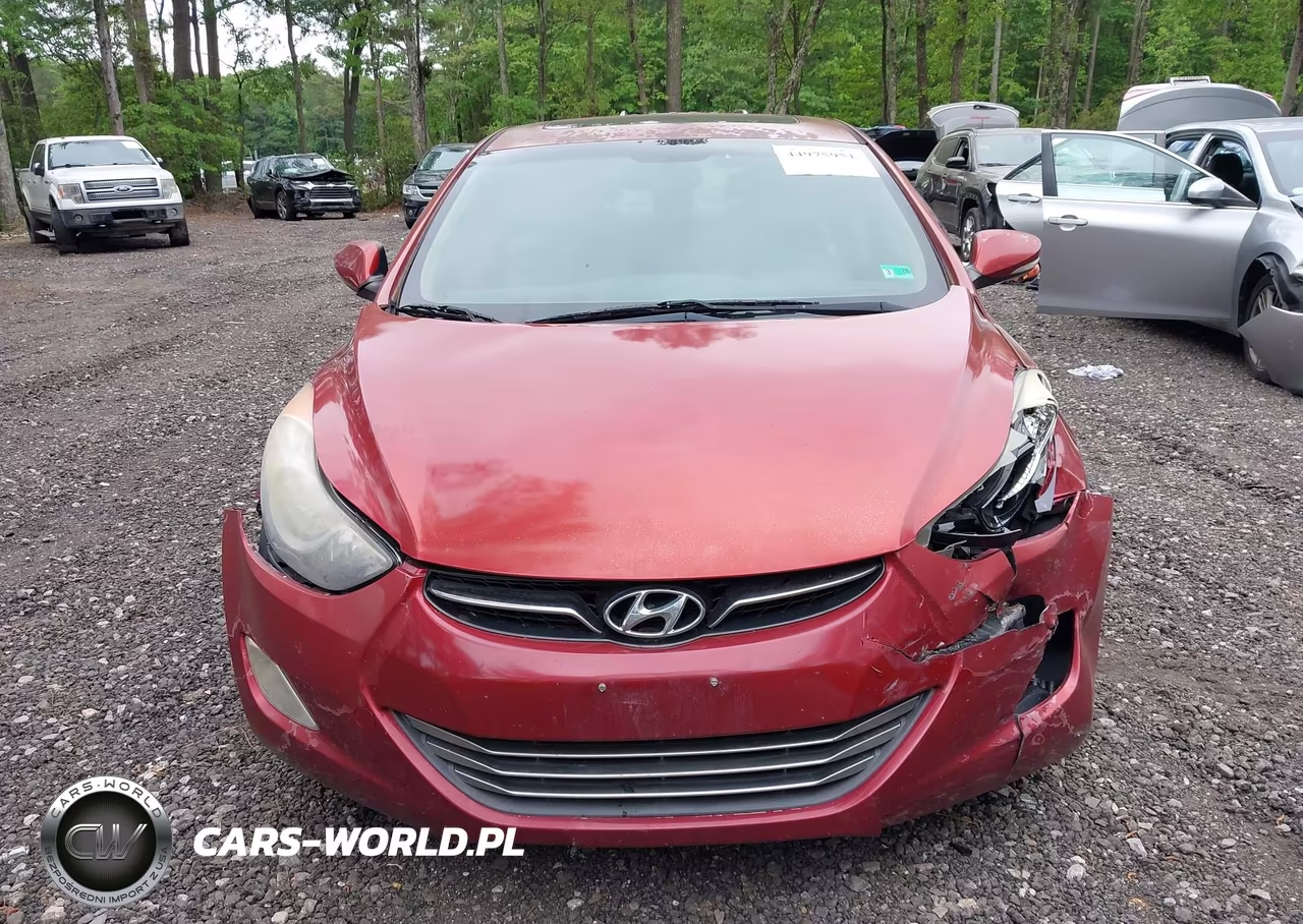 2013 Hyundai Elantra Limited VIN:5NPDH4AE8DH231426 - 12