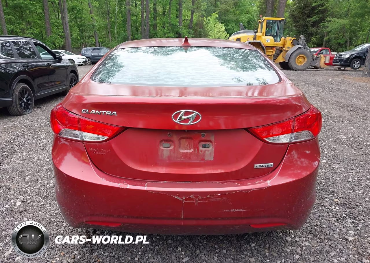 2013 Hyundai Elantra Limited VIN:5NPDH4AE8DH231426 - 16