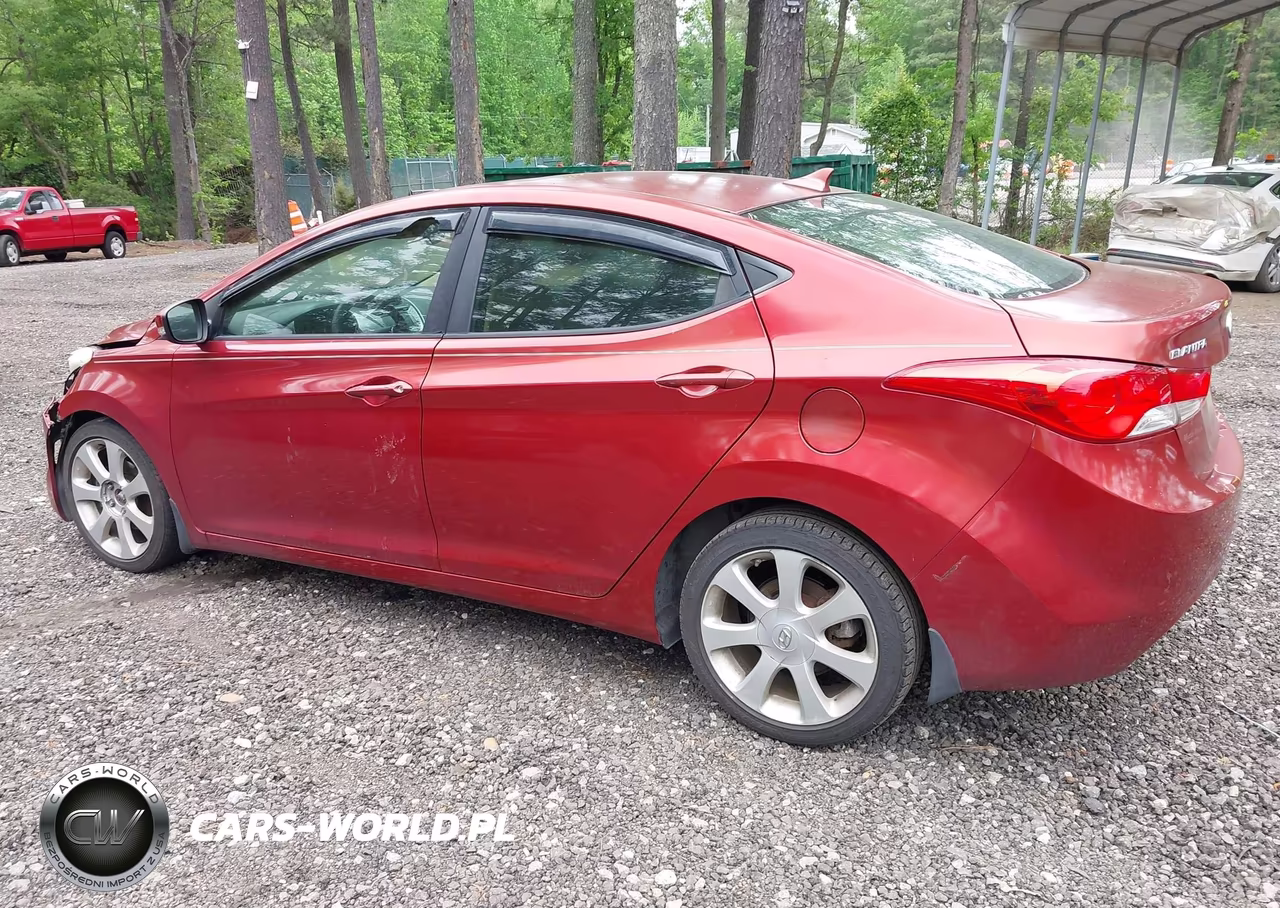 2013 Hyundai Elantra Limited VIN:5NPDH4AE8DH231426 - 3