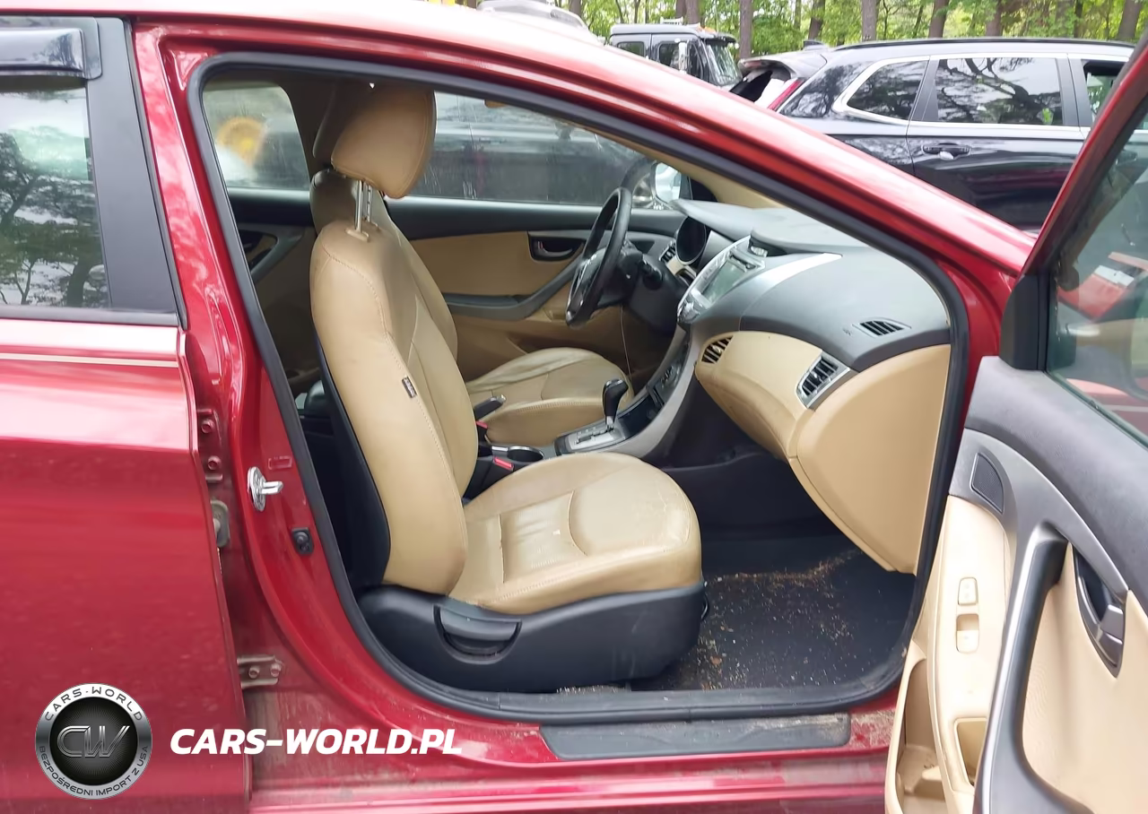 2013 Hyundai Elantra Limited VIN:5NPDH4AE8DH231426 - 5