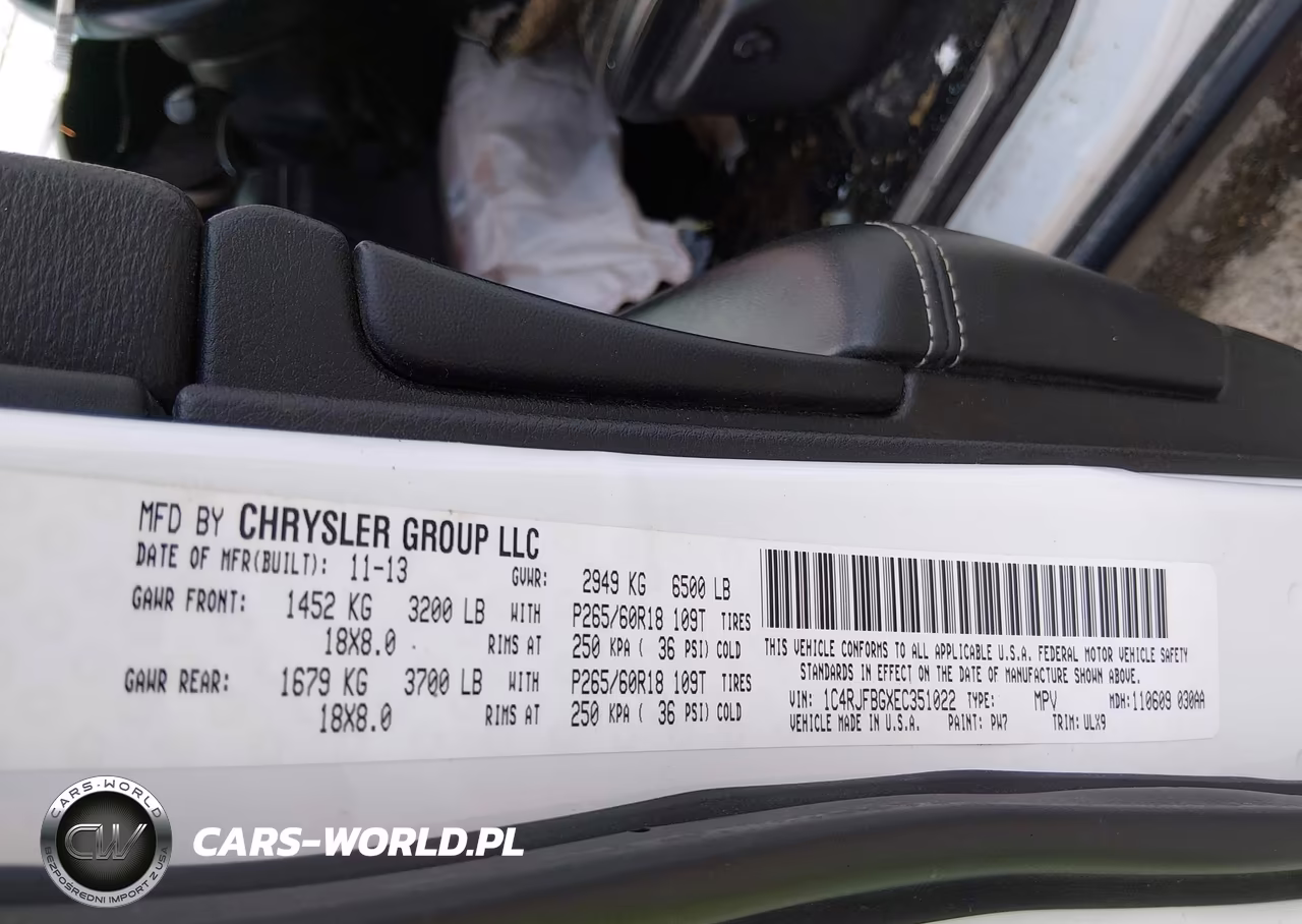 2014 Jeep Grand Cherokee Limited VIN:1C4RJFBGXEC351022 - 9