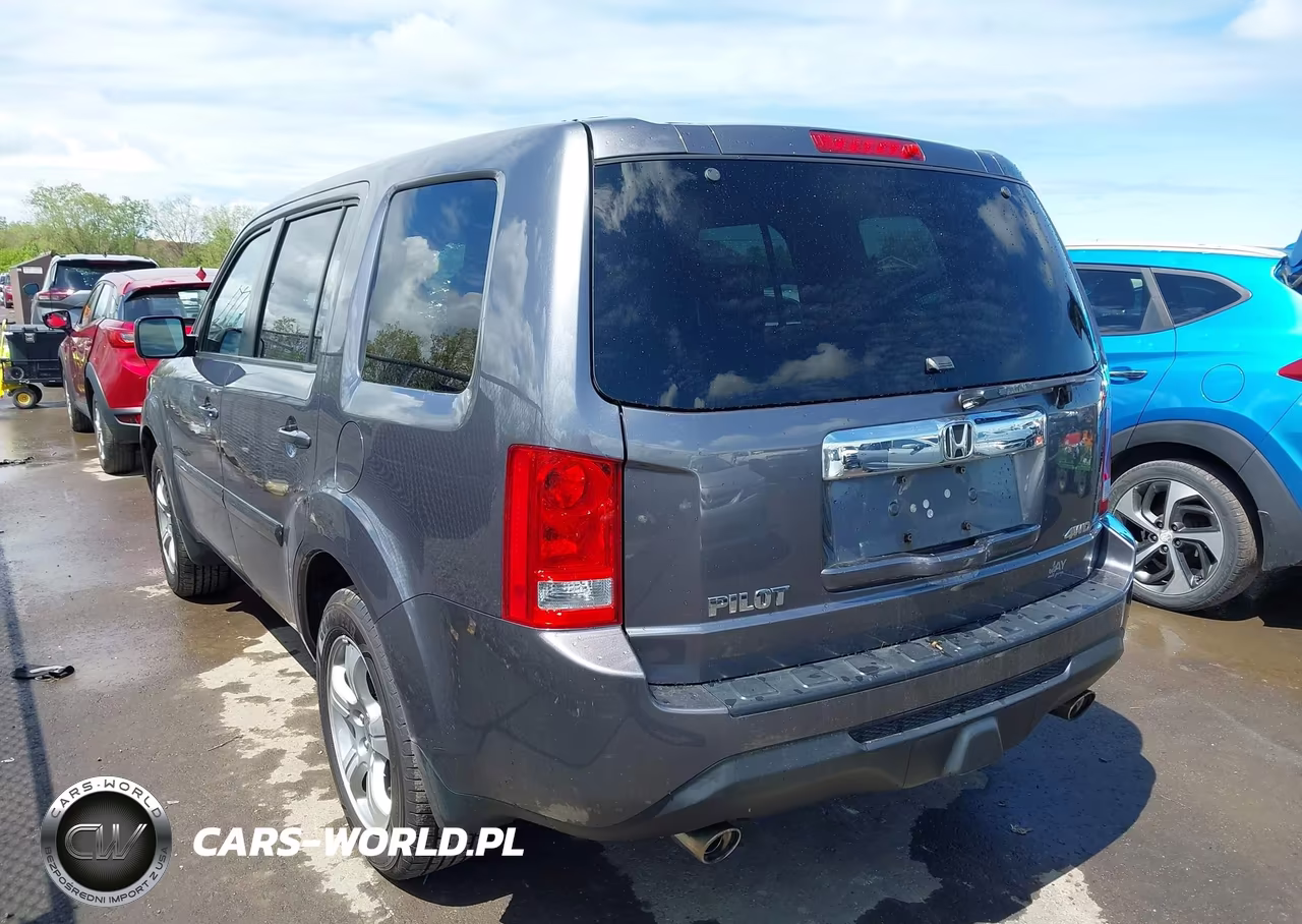 2014 Honda Pilot Ex-L VIN:5FNYF4H57EB043607 - 3
