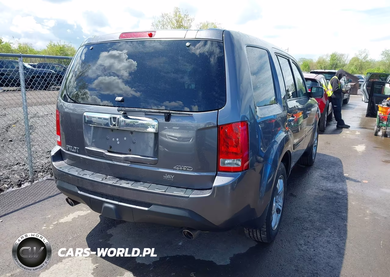 2014 Honda Pilot Ex-L VIN:5FNYF4H57EB043607 - 4