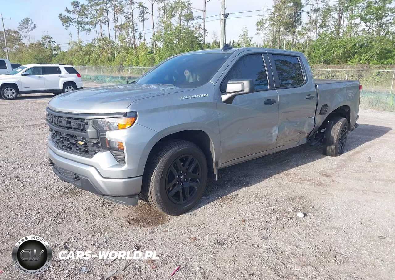 2024 Chevrolet Silverado 1500 2Wd Short Bed Custom VIN:1GCPABEK0RZ403843 - 2