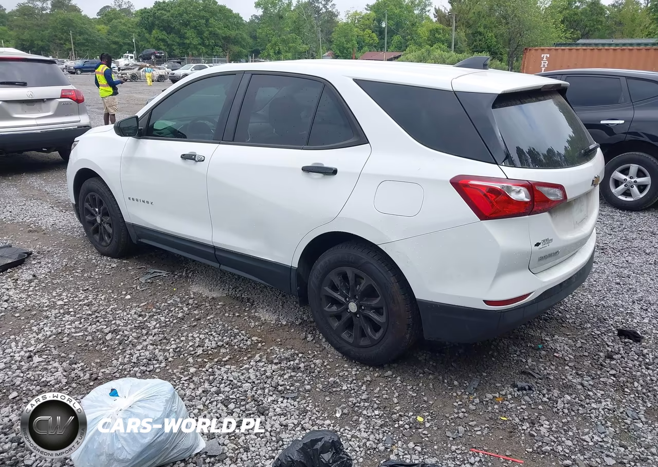 2020 Chevrolet Equinox Fwd Ls VIN:3GNAXHEV1LS508369 - 3