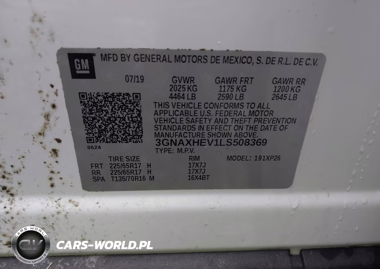 2020 Chevrolet Equinox Fwd Ls VIN:3GNAXHEV1LS508369 - 9