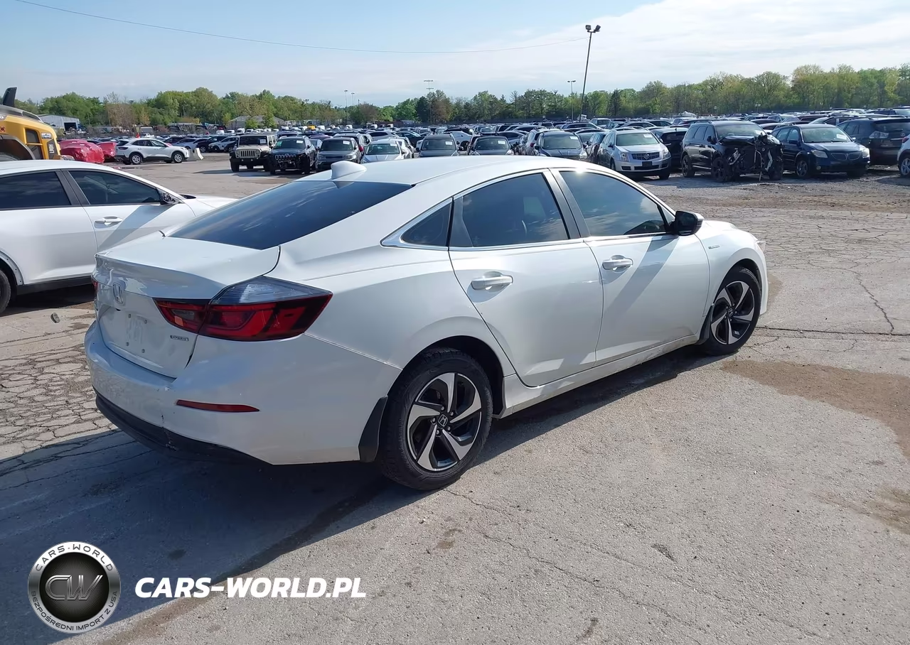 2021 Honda Insight Ex VIN:19XZE4F59ME001406 - 4