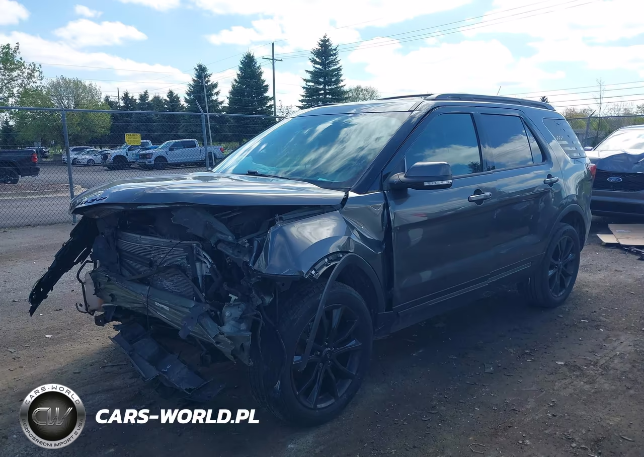 2018 Ford Explorer Xlt VIN:1FM5K8D81JGC25501 - 2