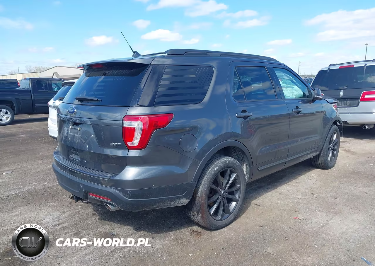 2018 Ford Explorer Xlt VIN:1FM5K8D81JGC25501 - 4