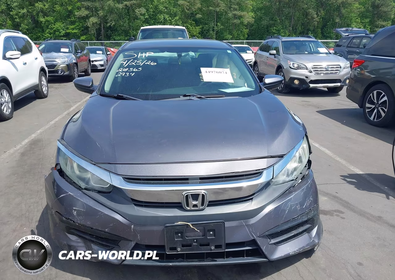 2016 Honda Civic Lx VIN:19XFC2F54GE002934 - 12