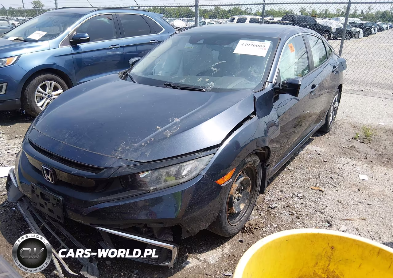 2021 Honda Civic Lx VIN:2HGFC2F62MH530787 - 2
