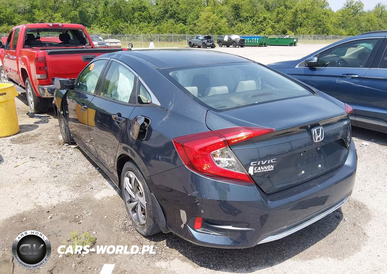 2021 Honda Civic Lx VIN:2HGFC2F62MH530787 - 3