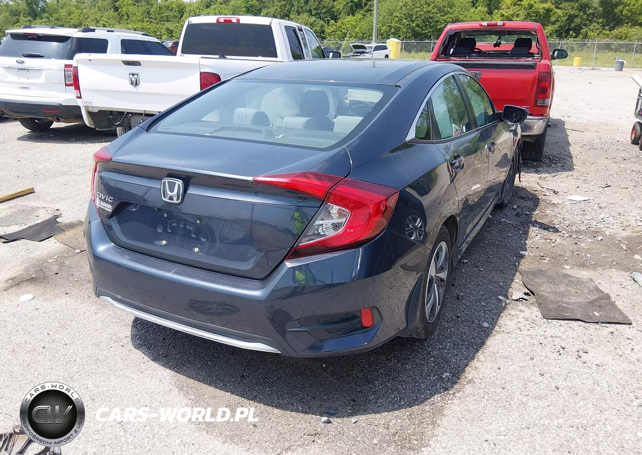 2021 Honda Civic Lx VIN:2HGFC2F62MH530787 - 4