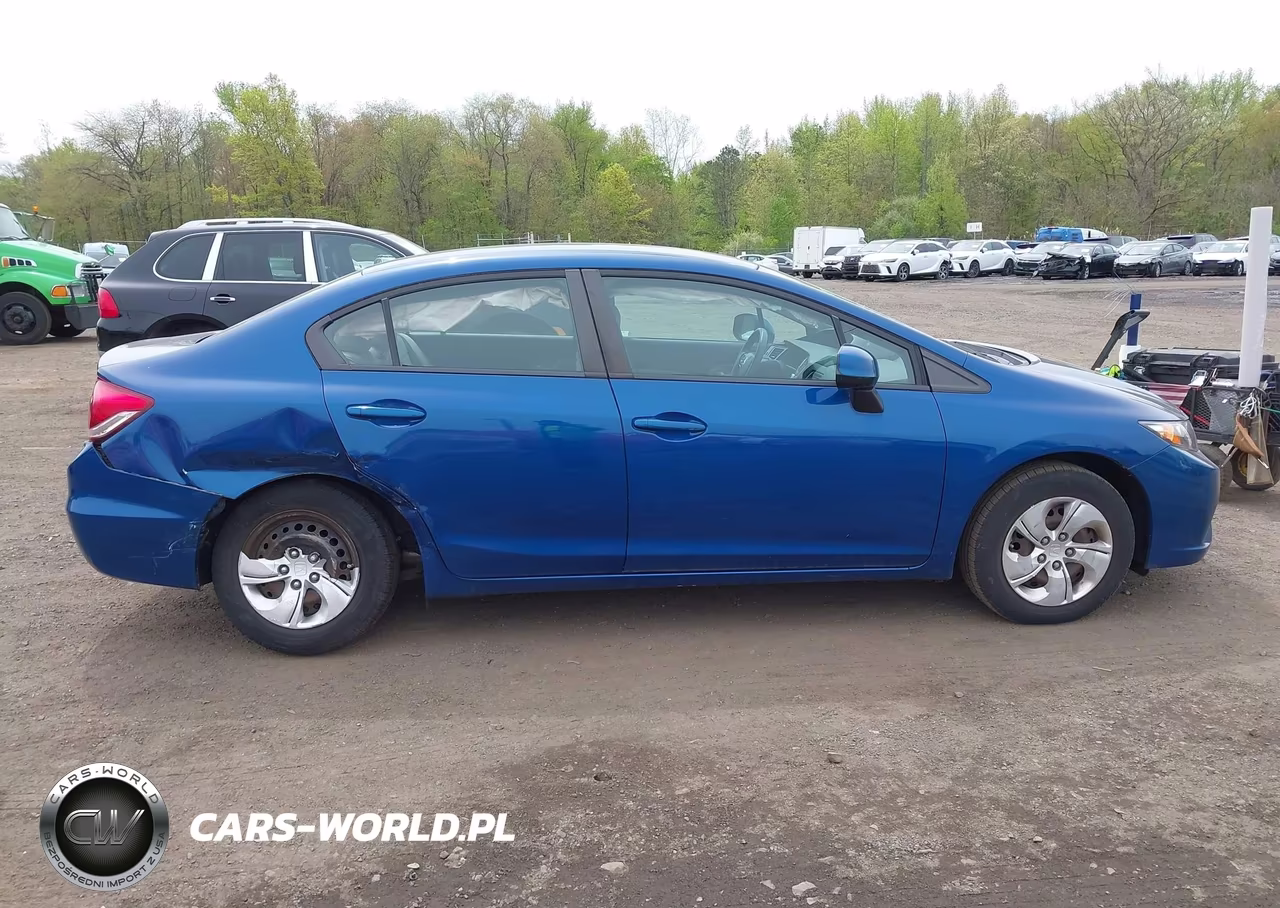 2013 Honda Civic Lx VIN:19XFB2F58DE215478 - 13