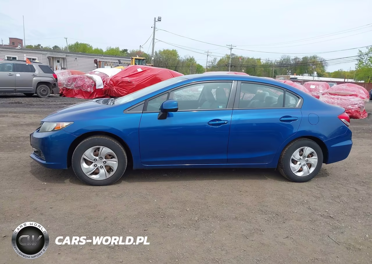 2013 Honda Civic Lx VIN:19XFB2F58DE215478 - 14
