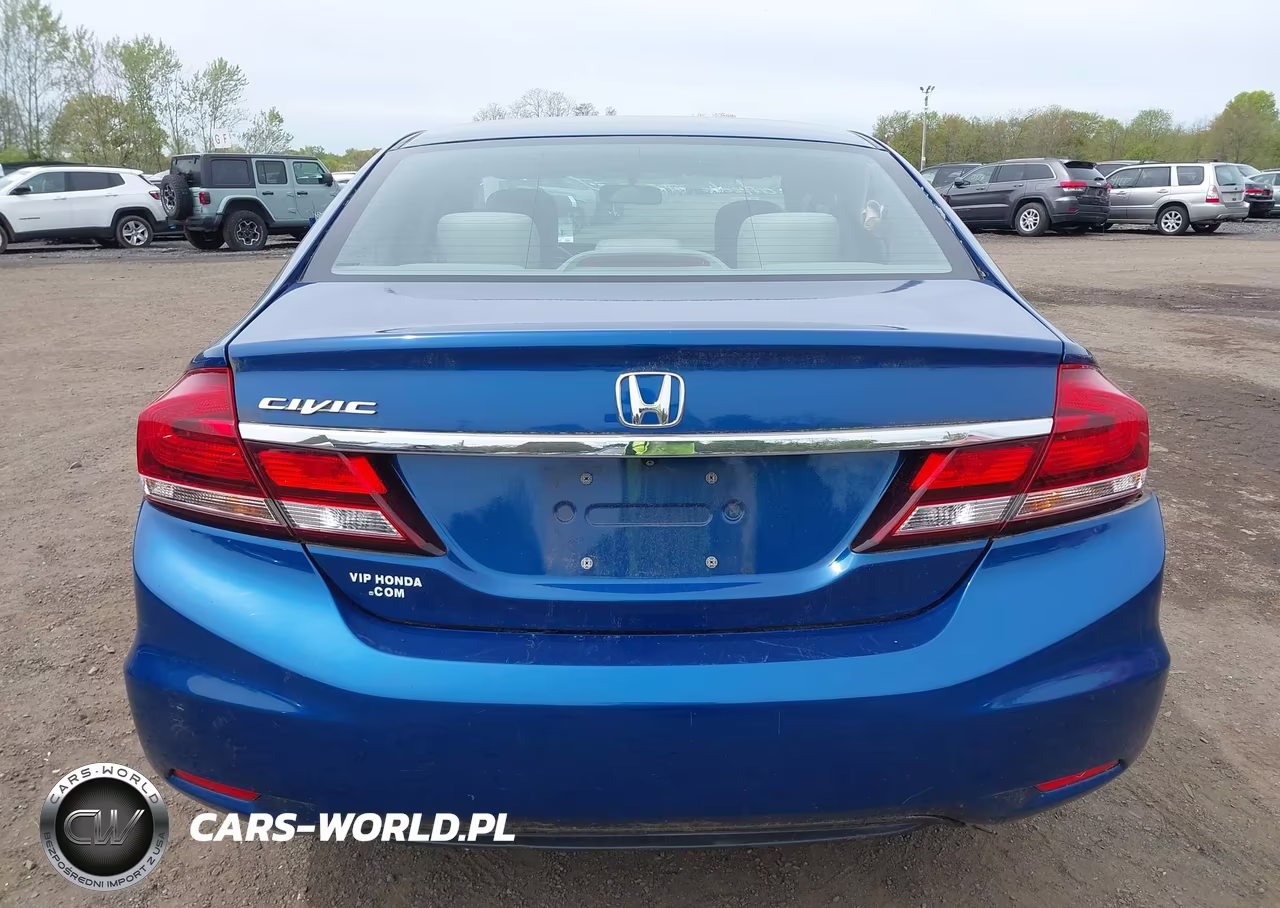 2013 Honda Civic Lx VIN:19XFB2F58DE215478 - 16