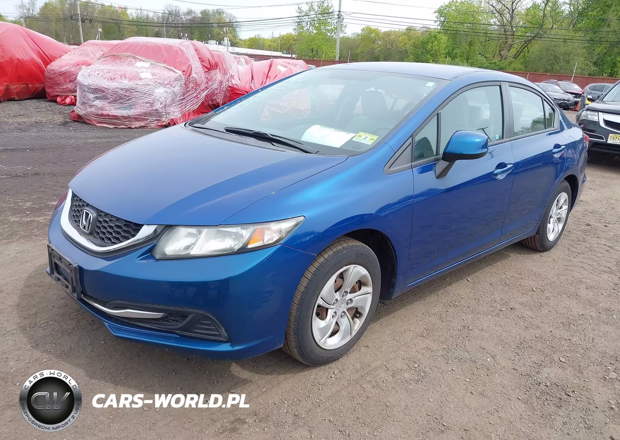 2013 Honda Civic Lx VIN:19XFB2F58DE215478 - 2