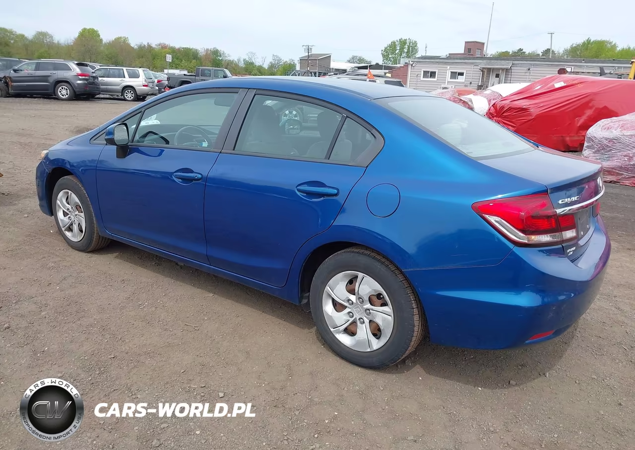2013 Honda Civic Lx VIN:19XFB2F58DE215478 - 3