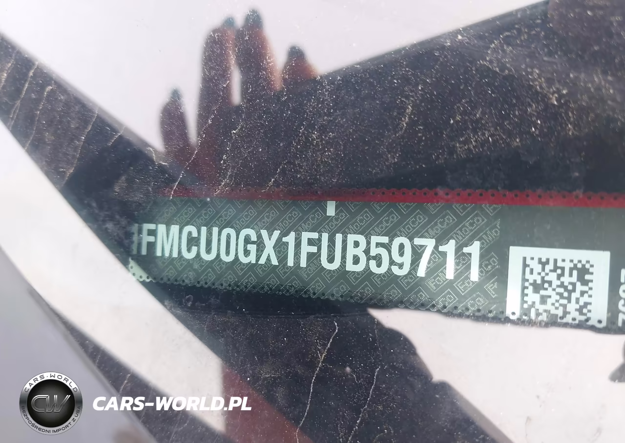 2015 Ford Escape Se VIN:1FMCU0GX1FUB59711 - 9