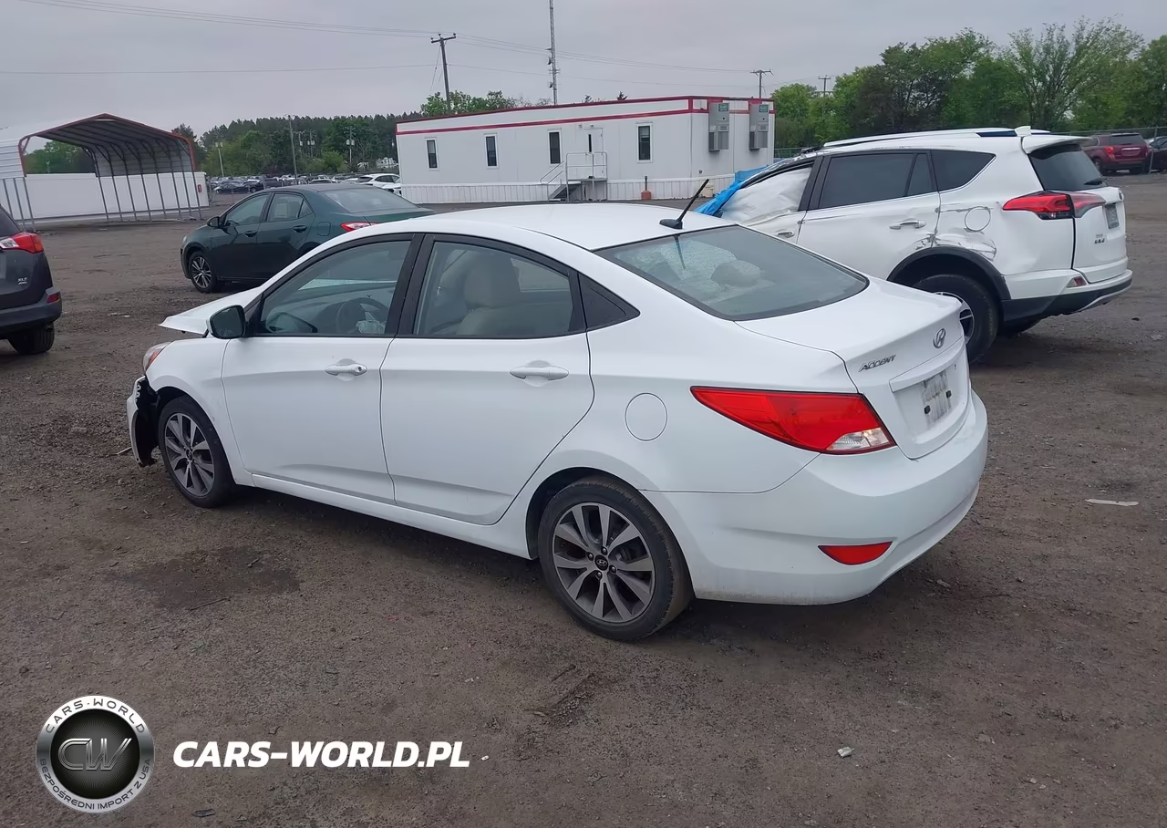 2017 Hyundai Accent Value Edition VIN:KMHCT4AE1HU342997 - 3
