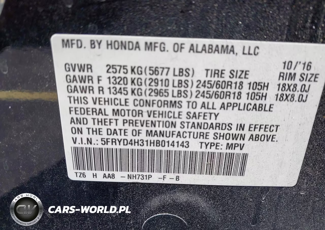 2017 Acura Mdx VIN:5FRYD4H31HB014143 - 9