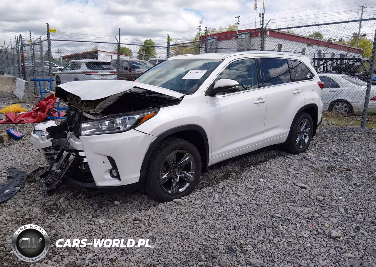 2019 Toyota Highlander Limited Platinum VIN:5TDDZRFHXKS708572 - 2