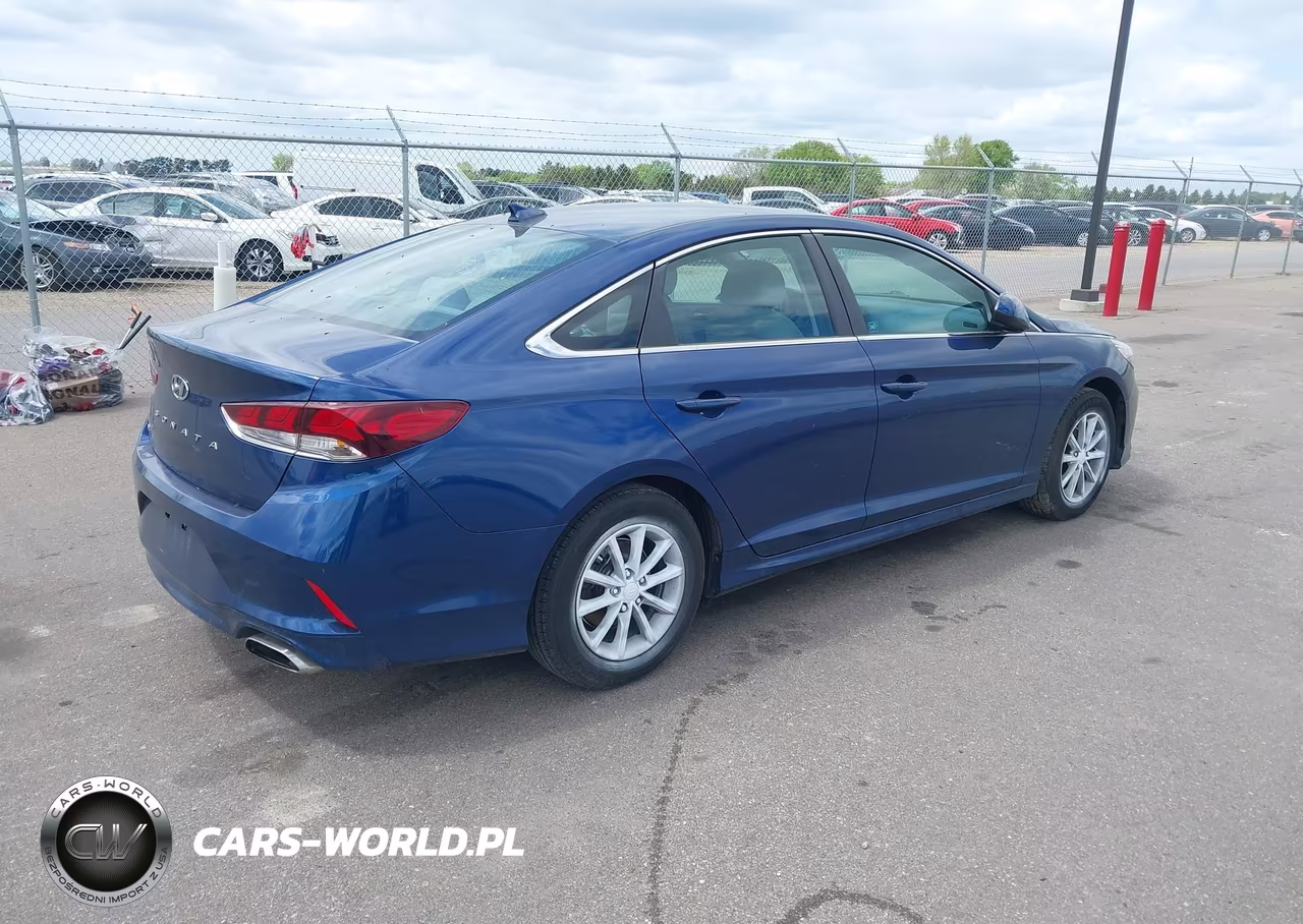 2019 Hyundai Sonata Se VIN:5NPE24AF7KH800407 - 4