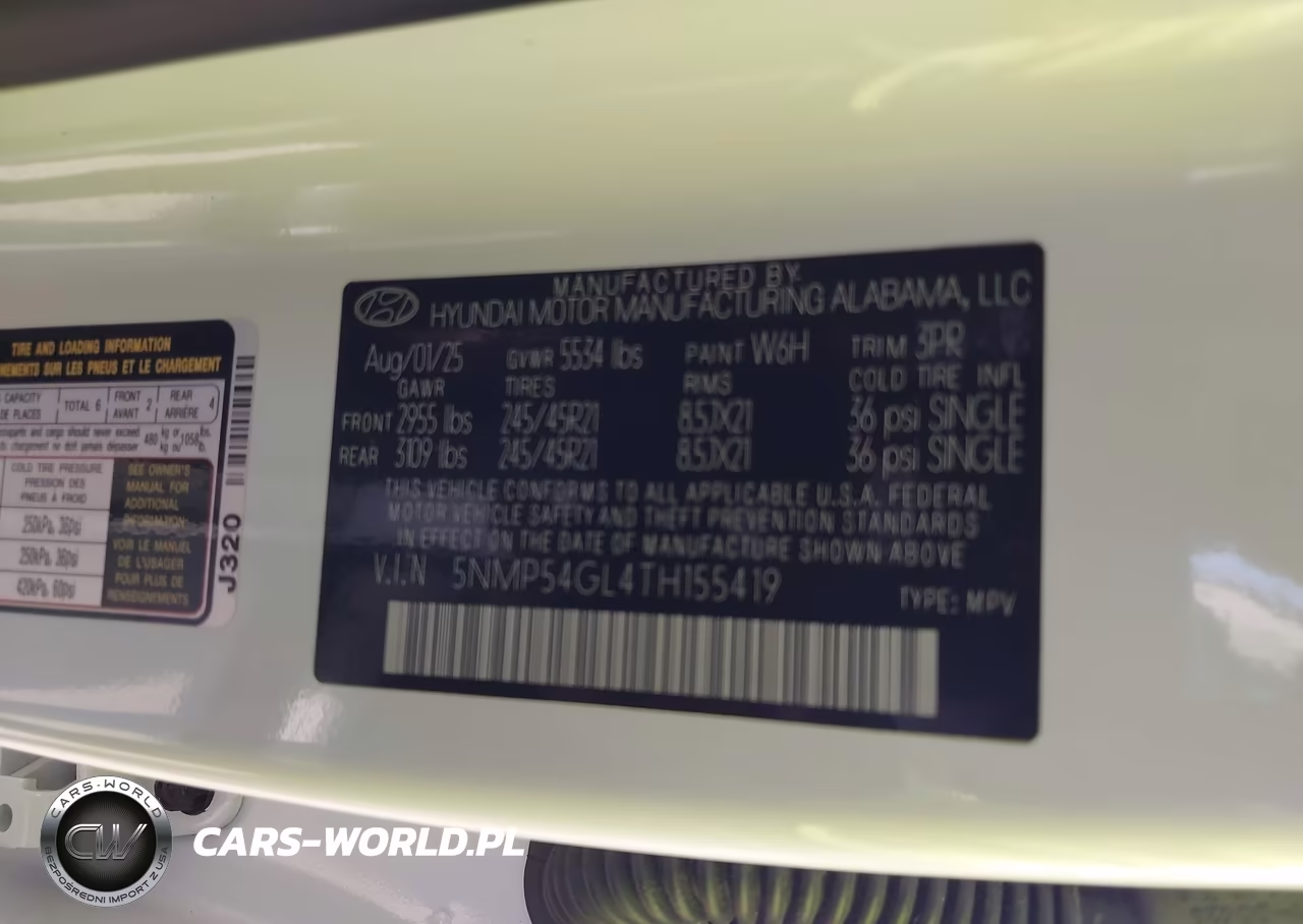 2026 Hyundai Santa Fe Calligraphy VIN:5NMP54GL4TH155419 - 9