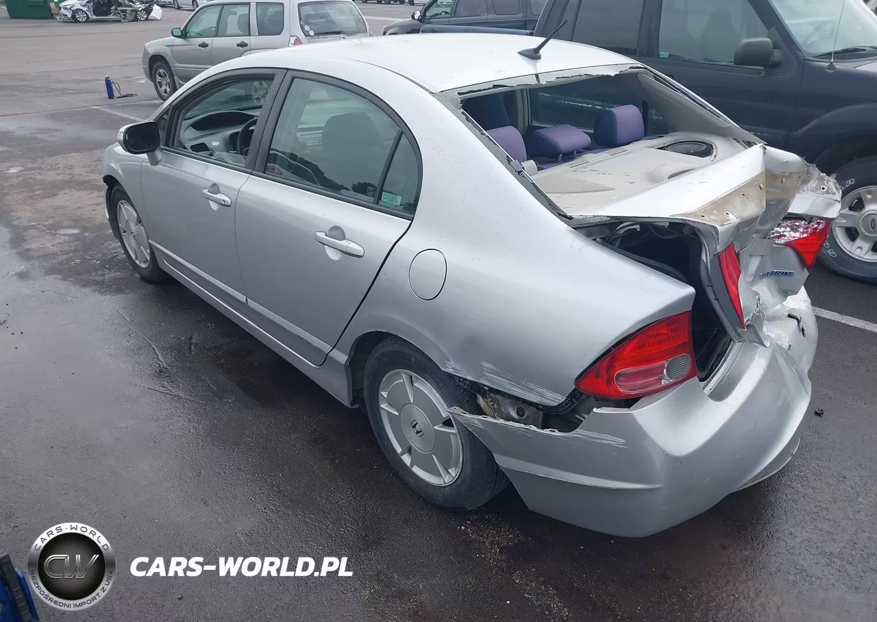 2008 Honda Civic Hybrid VIN:JHMFA36268S013416 - 3