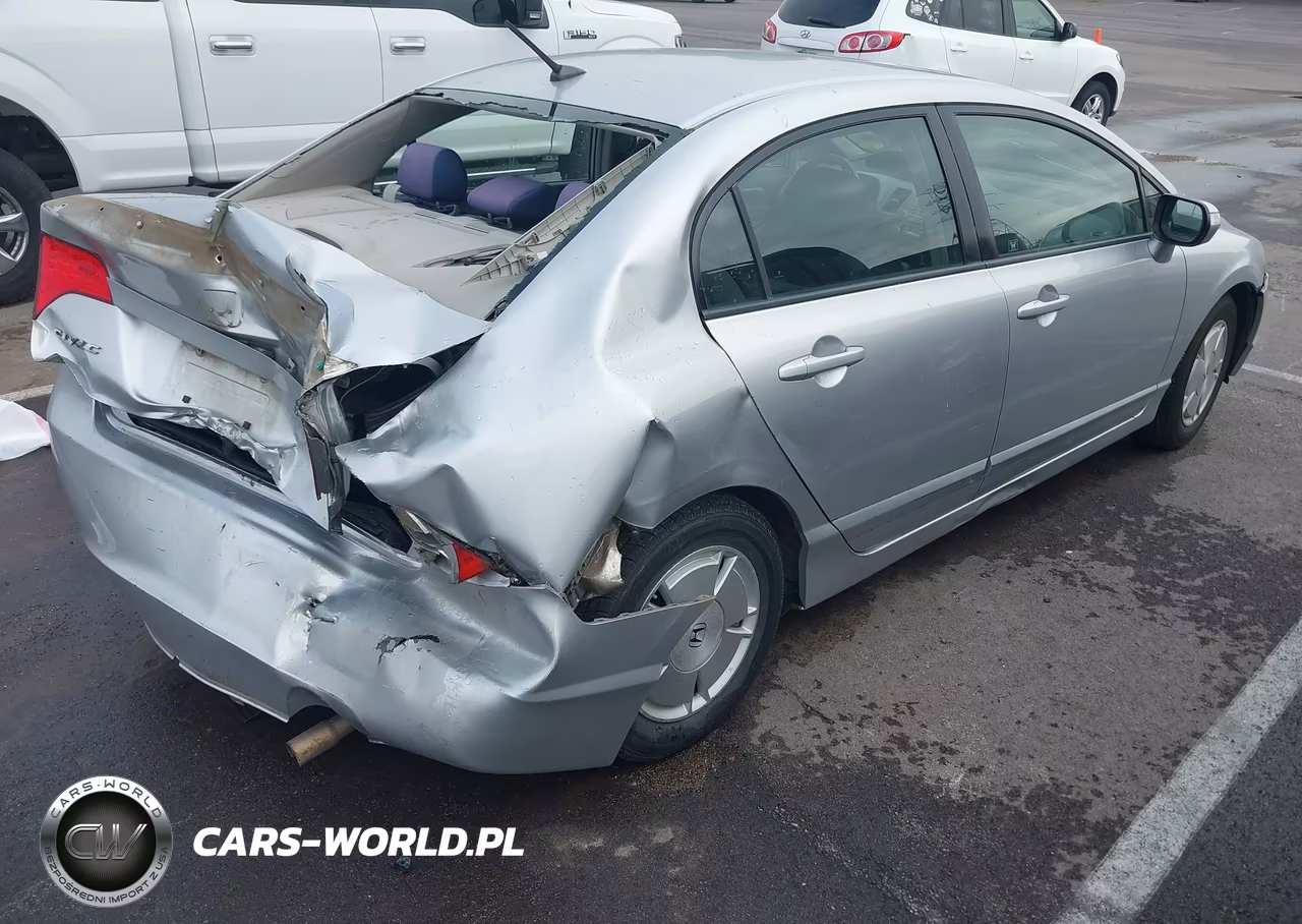 2008 Honda Civic Hybrid VIN:JHMFA36268S013416 - 4