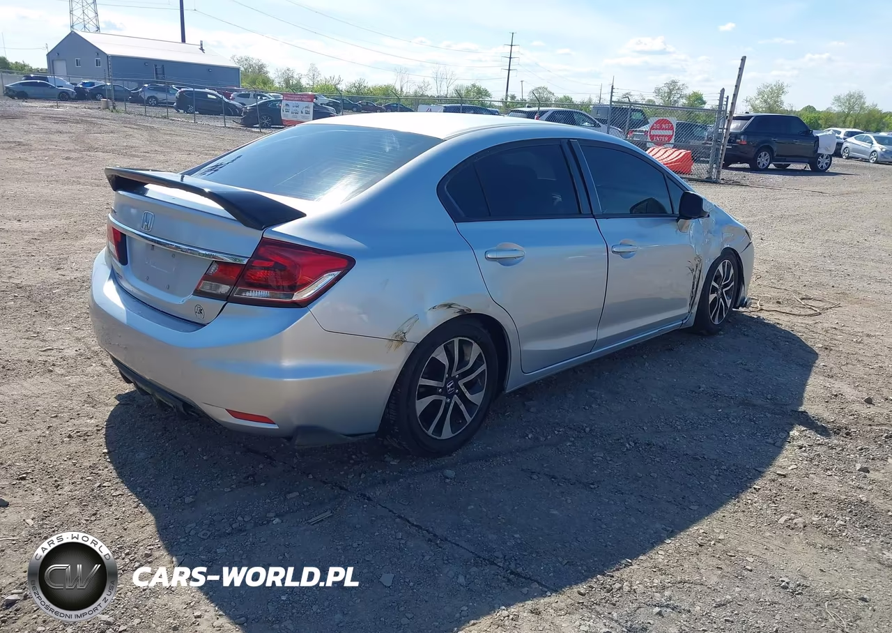 2013 Honda Civic Ex VIN:2HGFB2F83DH552043 - 4