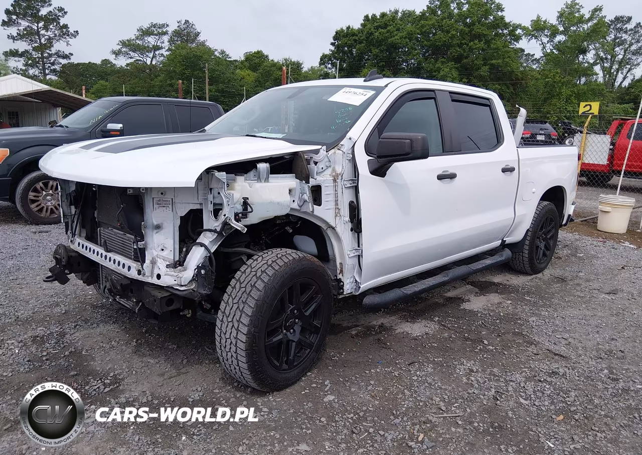 2021 Chevrolet Silverado 1500 2Wd Short Bed Custom VIN:1GCPWBEK3MZ273227 - 2