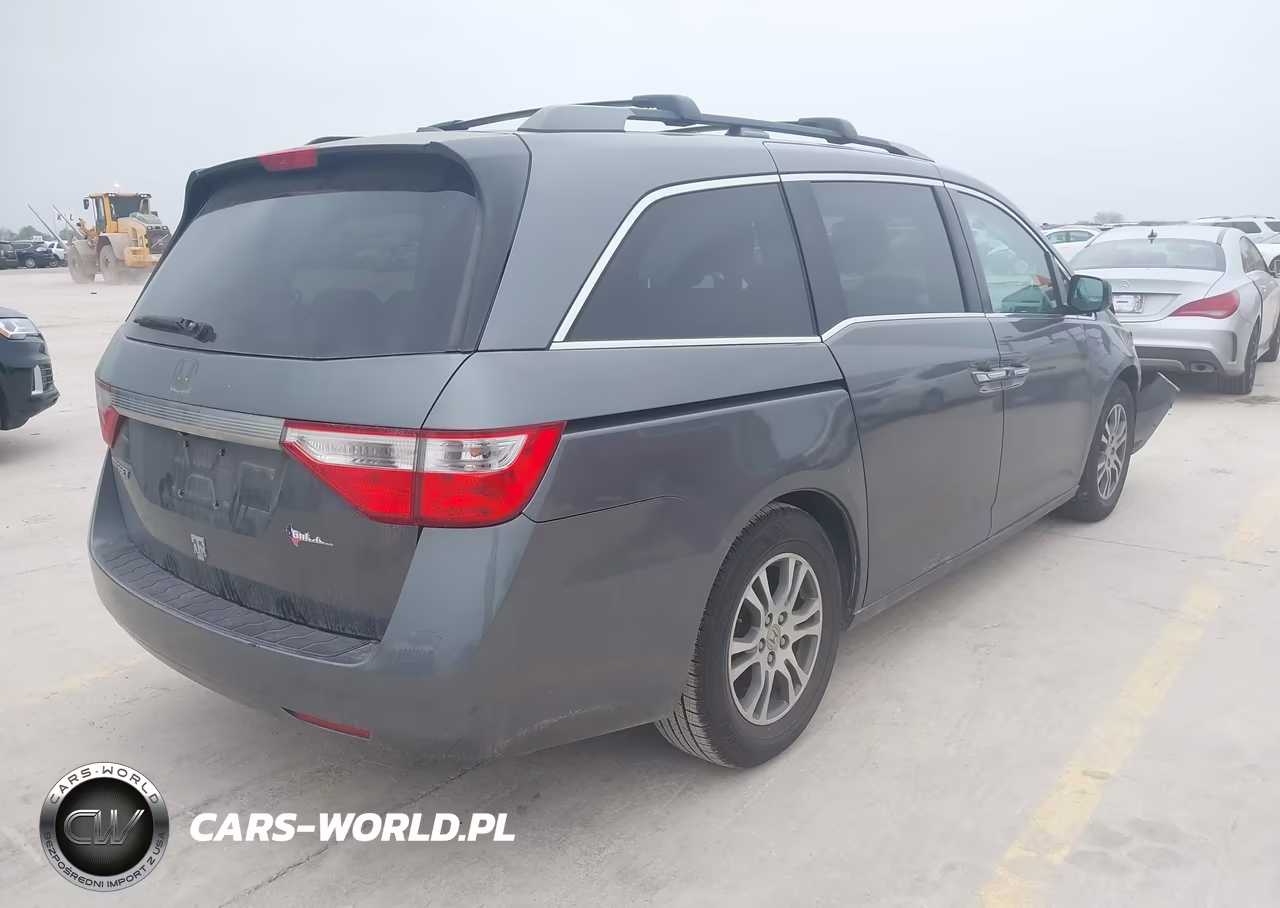 2012 Honda Odyssey Ex-L VIN:5FNRL5H68CB095157 - 4