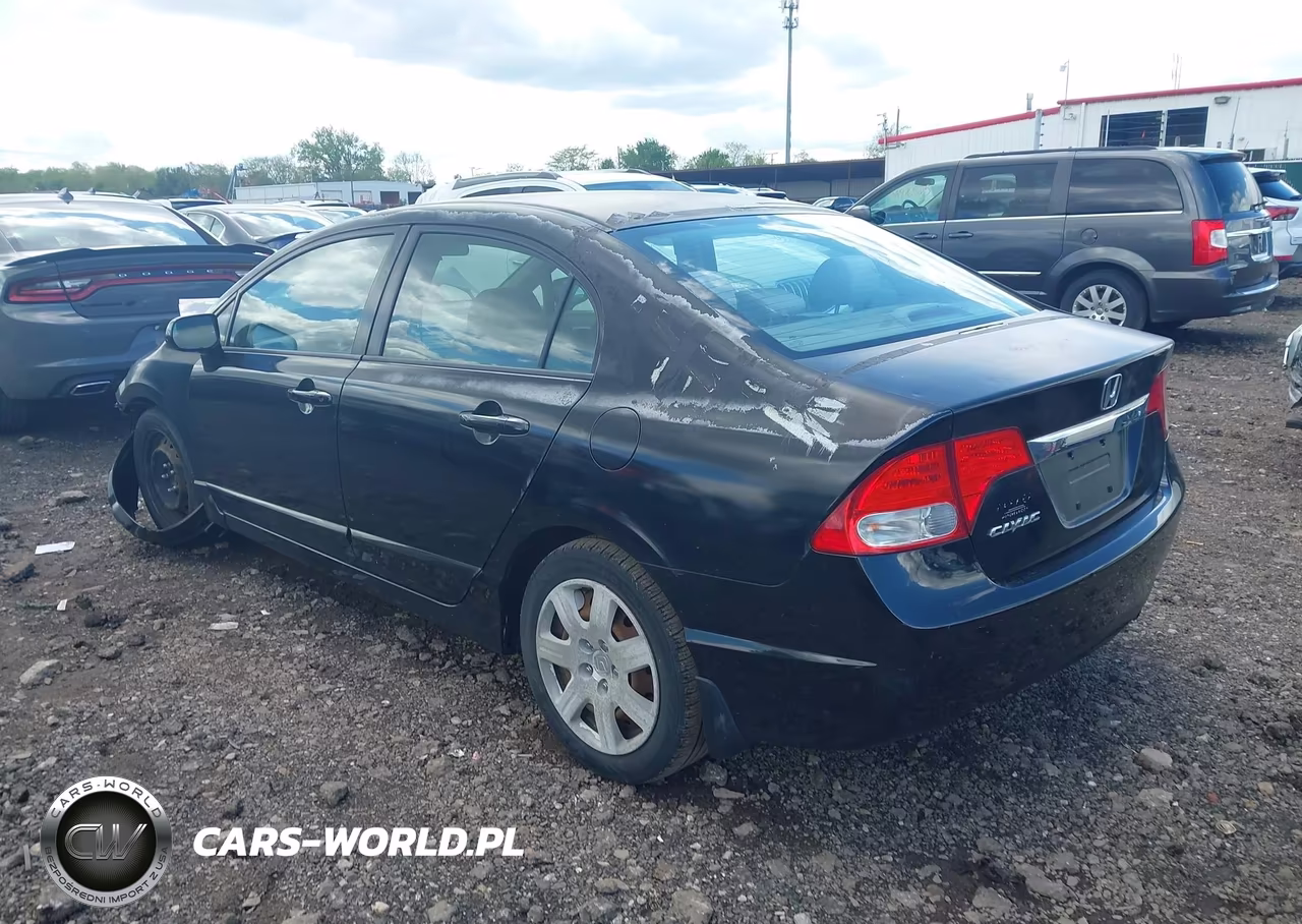 2011 Honda Civic Lx VIN:2HGFA1F50BH530761 - 3