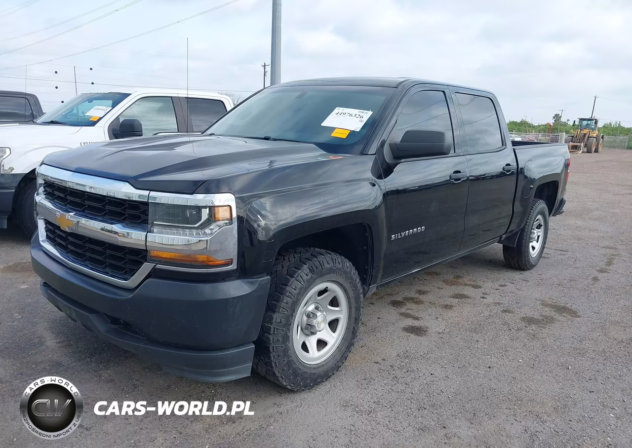 2018 Chevrolet Silverado 1500 Wt VIN:3GCUKNEHXJG138326 - 2