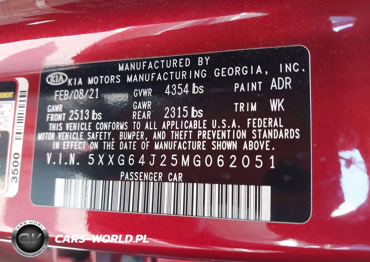 2021 Kia K5 Gt-Line VIN:5XXG64J25MG062051 - 9