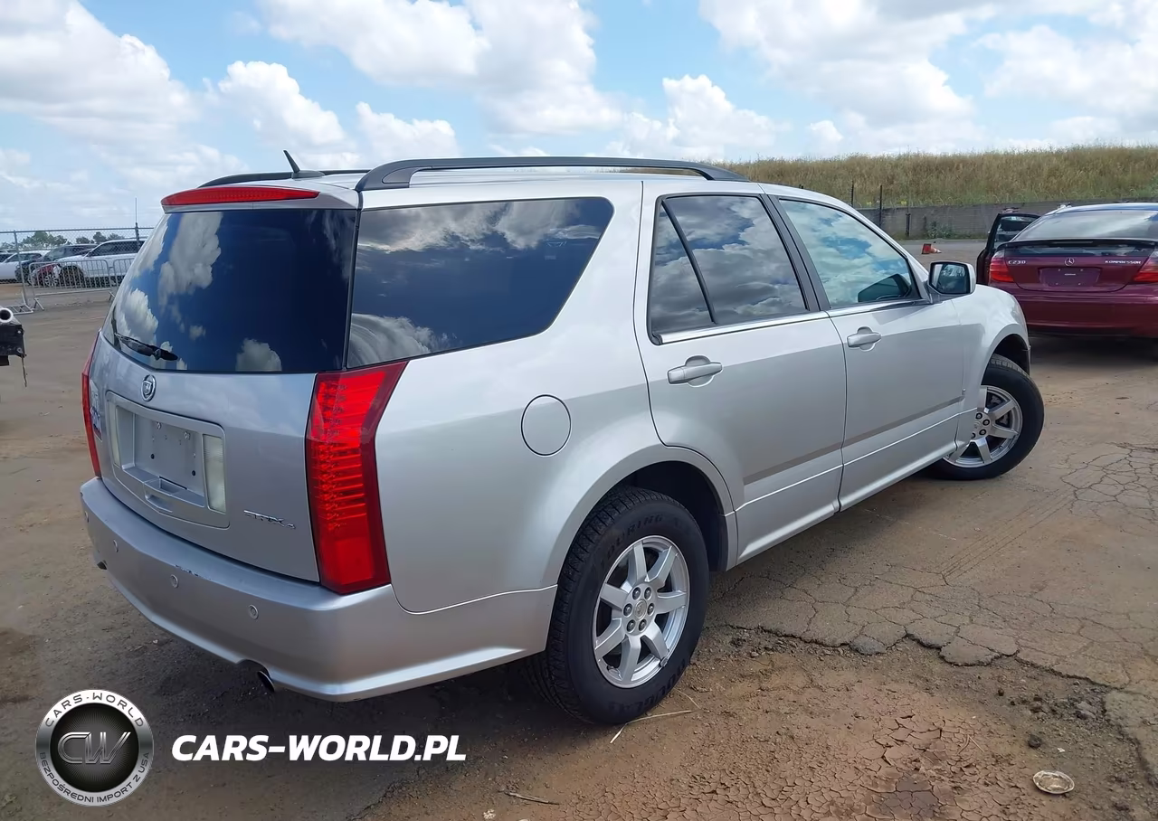 2007 Cadillac Srx V6 VIN:1GYEE637270144253 - 4