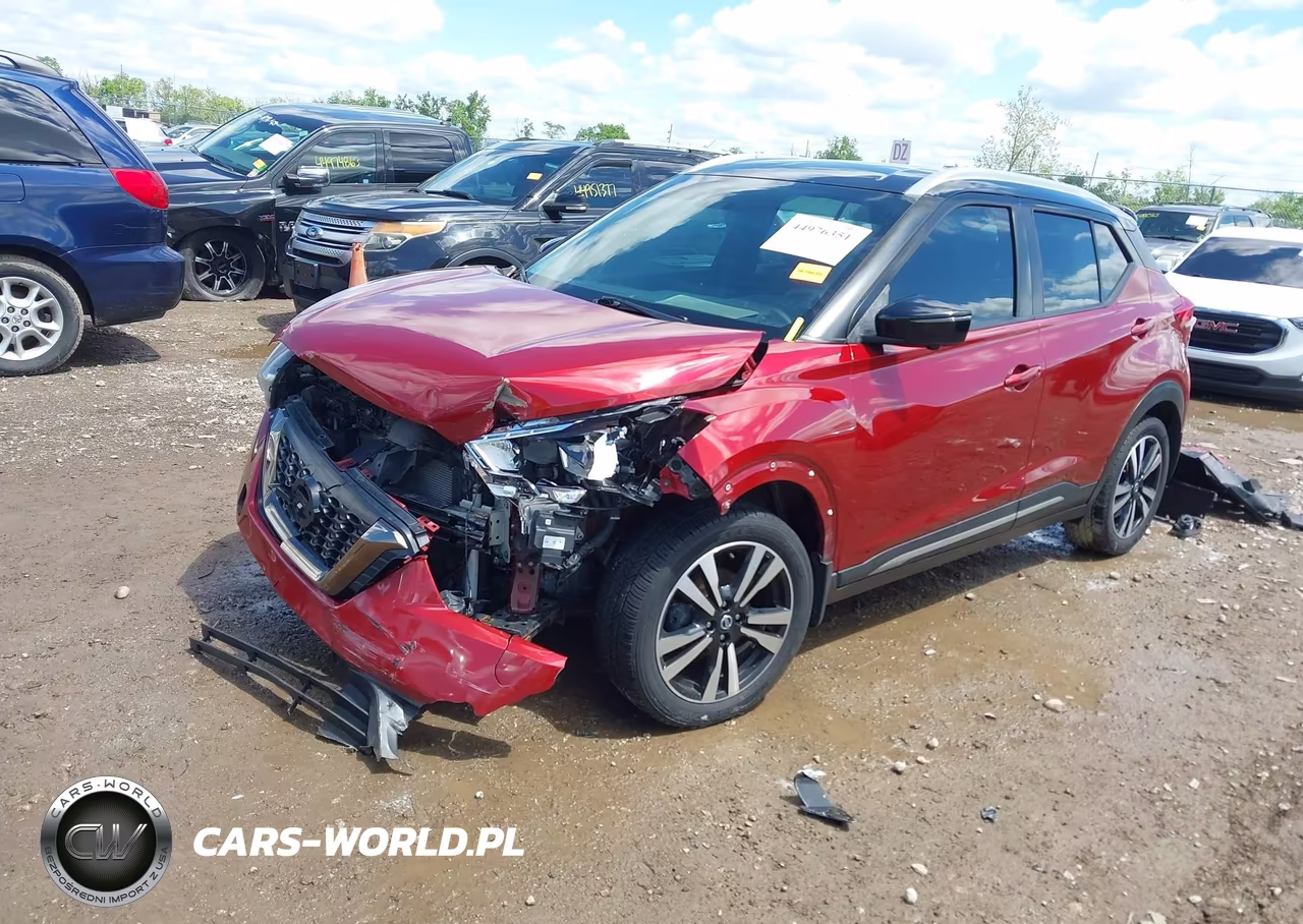 2019 Nissan Kicks Sr VIN:3N1CP5CU3KL569793 - 2