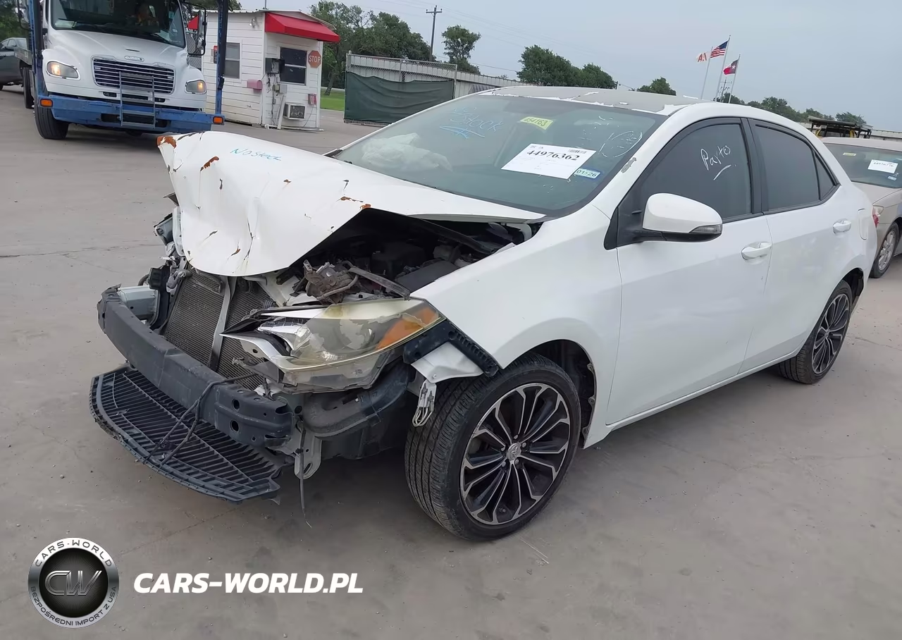2015 Toyota Corolla S Plus VIN:5YFBURHE6FP281155 - 2