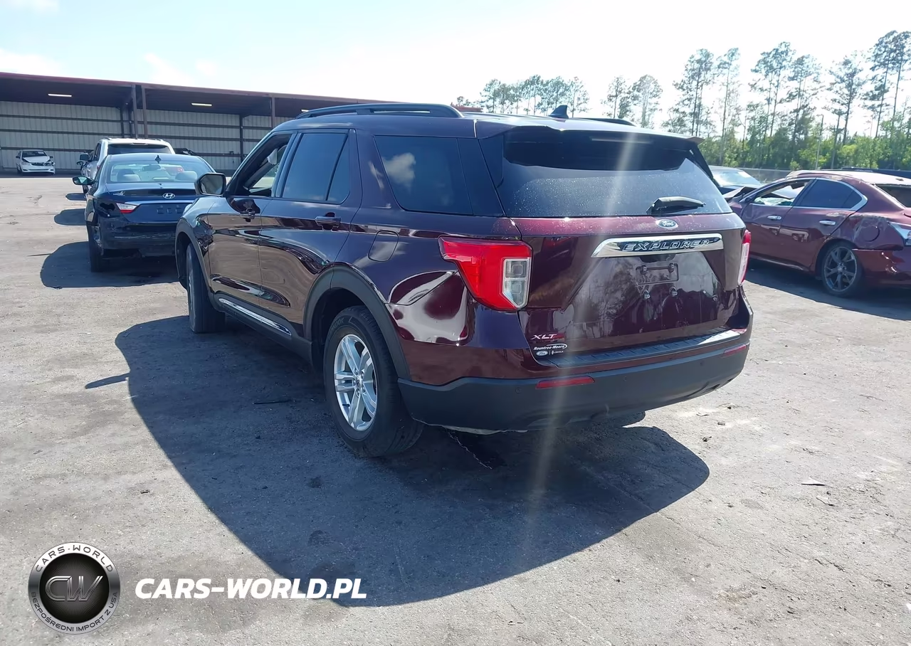 2022 Ford Explorer Xlt VIN:1FMSK7DH0NGA47440 - 3