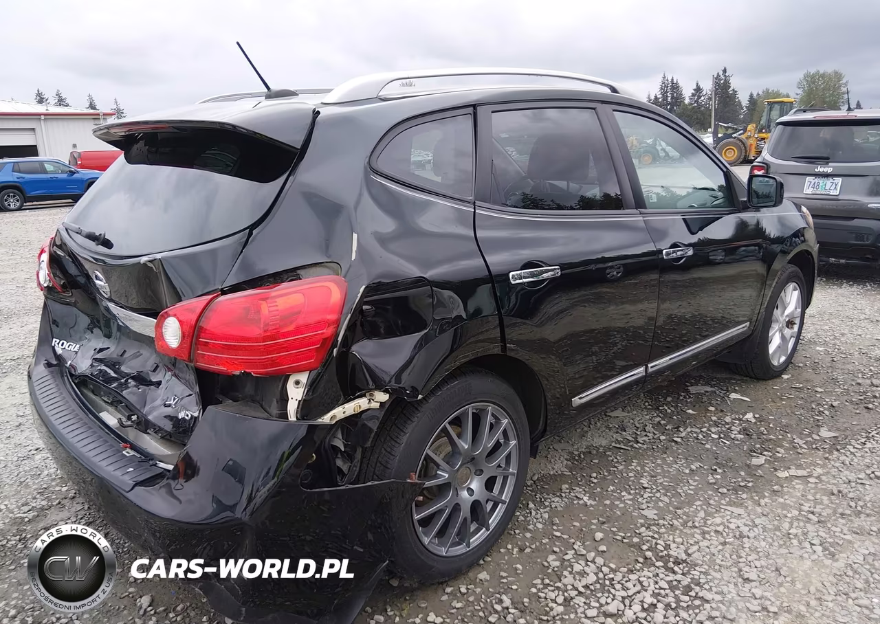 2011 Nissan Rogue Sv VIN:JN8AS5MV8BW690277 - 4