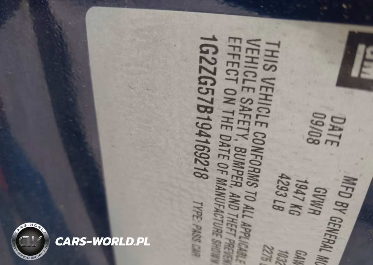 2009 Pontiac G6 VIN:1G2ZG57B194169218 - 9
