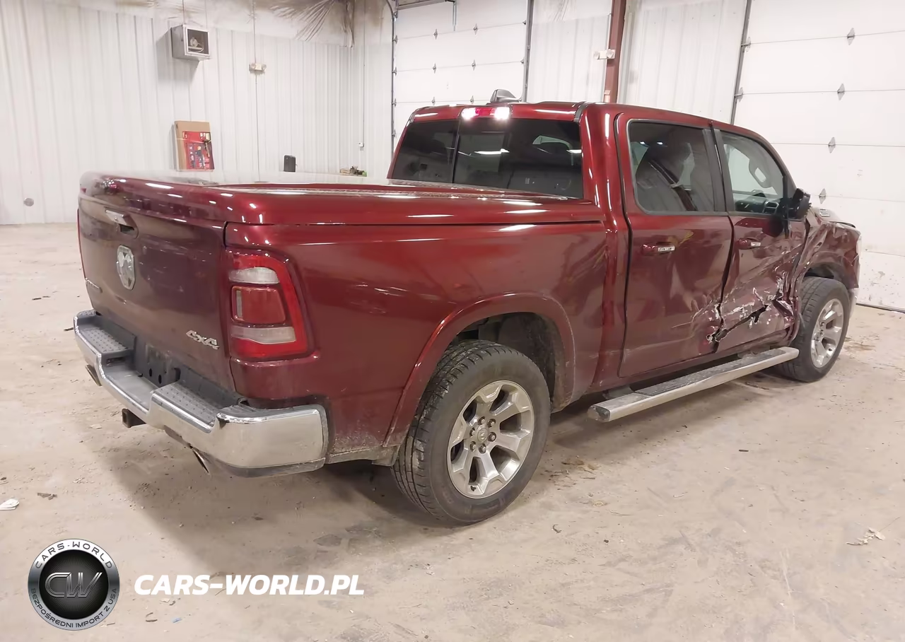 2019 Ram 1500 Laramie 4X4 5'7 Box VIN:1C6SRFJT1KN525608 - 4
