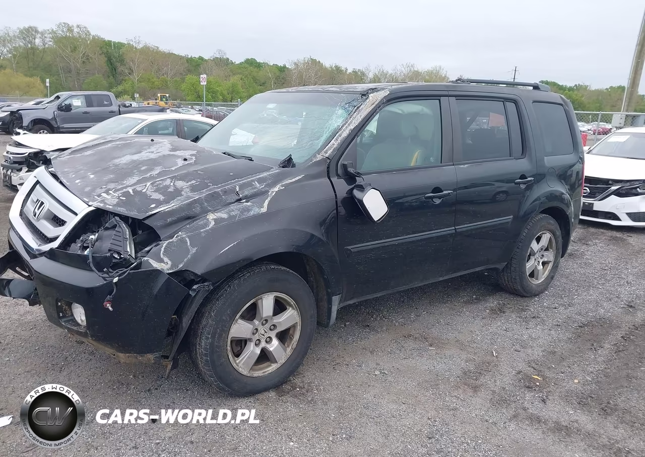 2010 Honda Pilot Ex-L VIN:5FNYF4H51AB013965 - 2