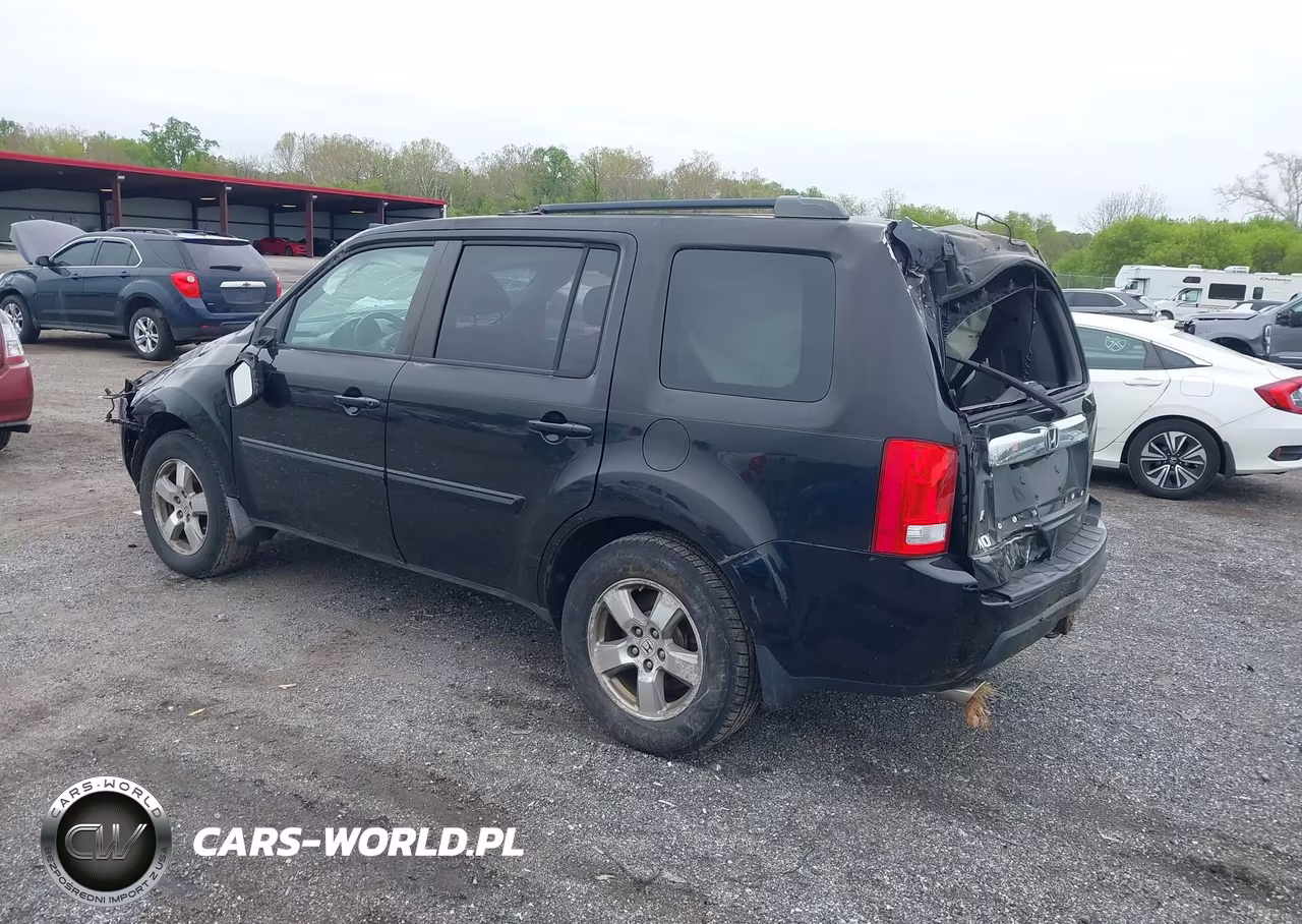 2010 Honda Pilot Ex-L VIN:5FNYF4H51AB013965 - 3