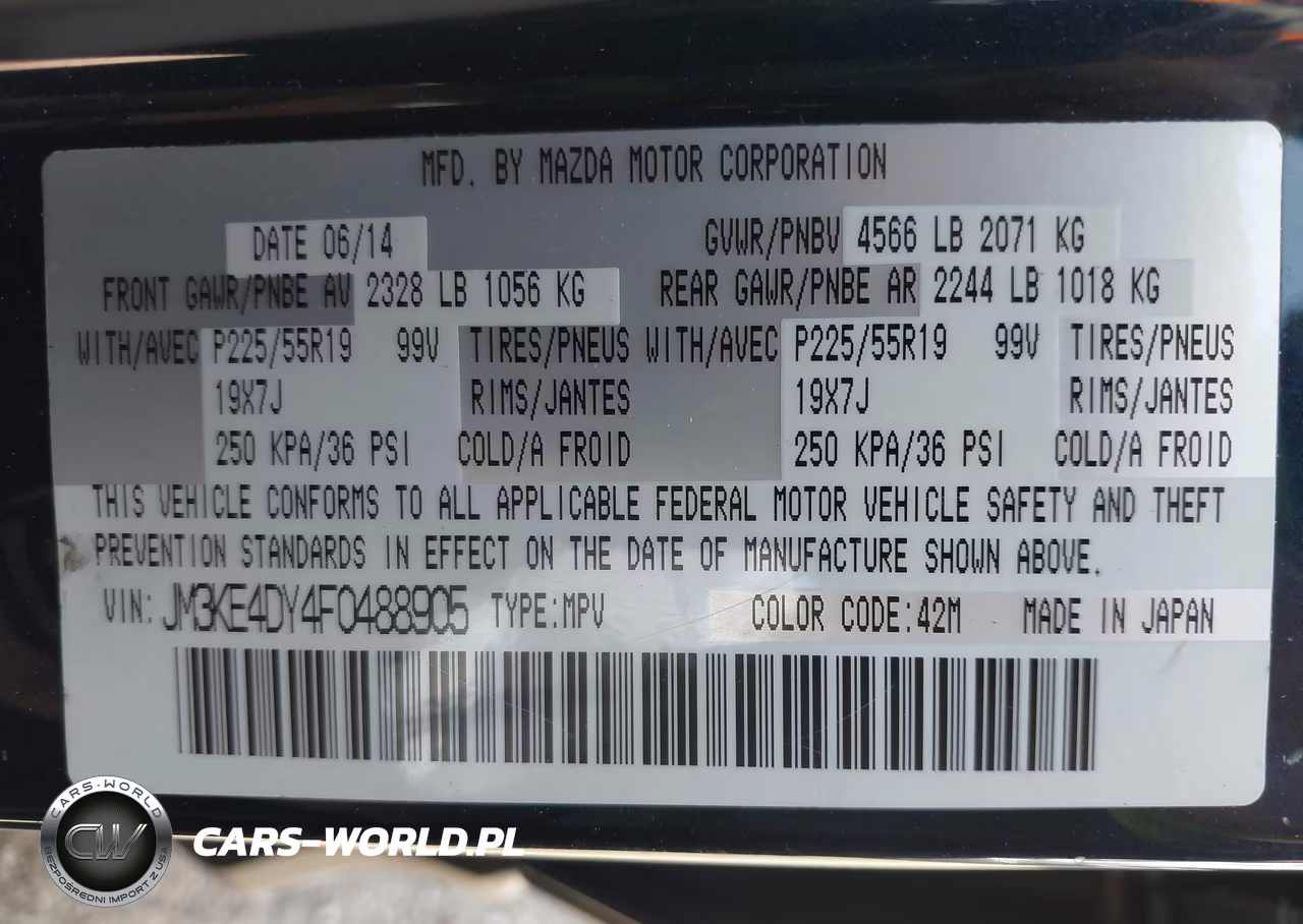 2015 Mazda Cx-5 Grand Touring VIN:JM3KE4DY4F0488905 - 9