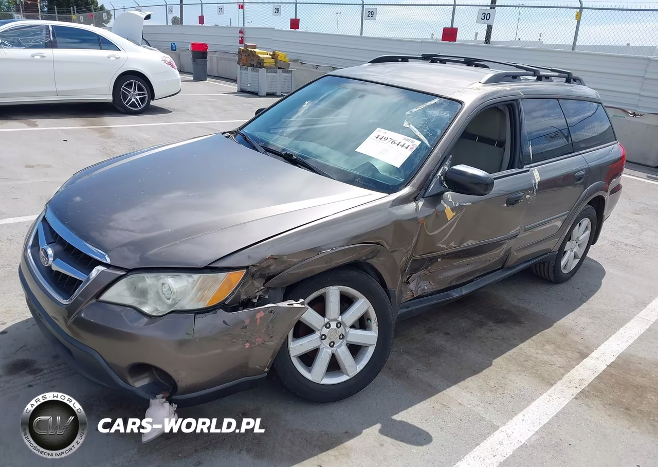 2009 Subaru Outback 2.5I VIN:4S4BP61C397341618 - 2