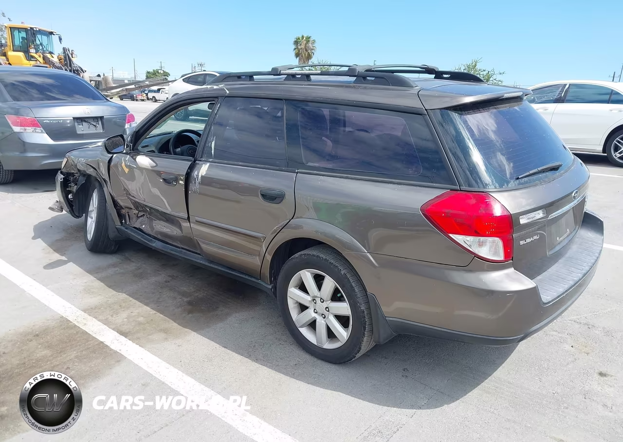 2009 Subaru Outback 2.5I VIN:4S4BP61C397341618 - 3