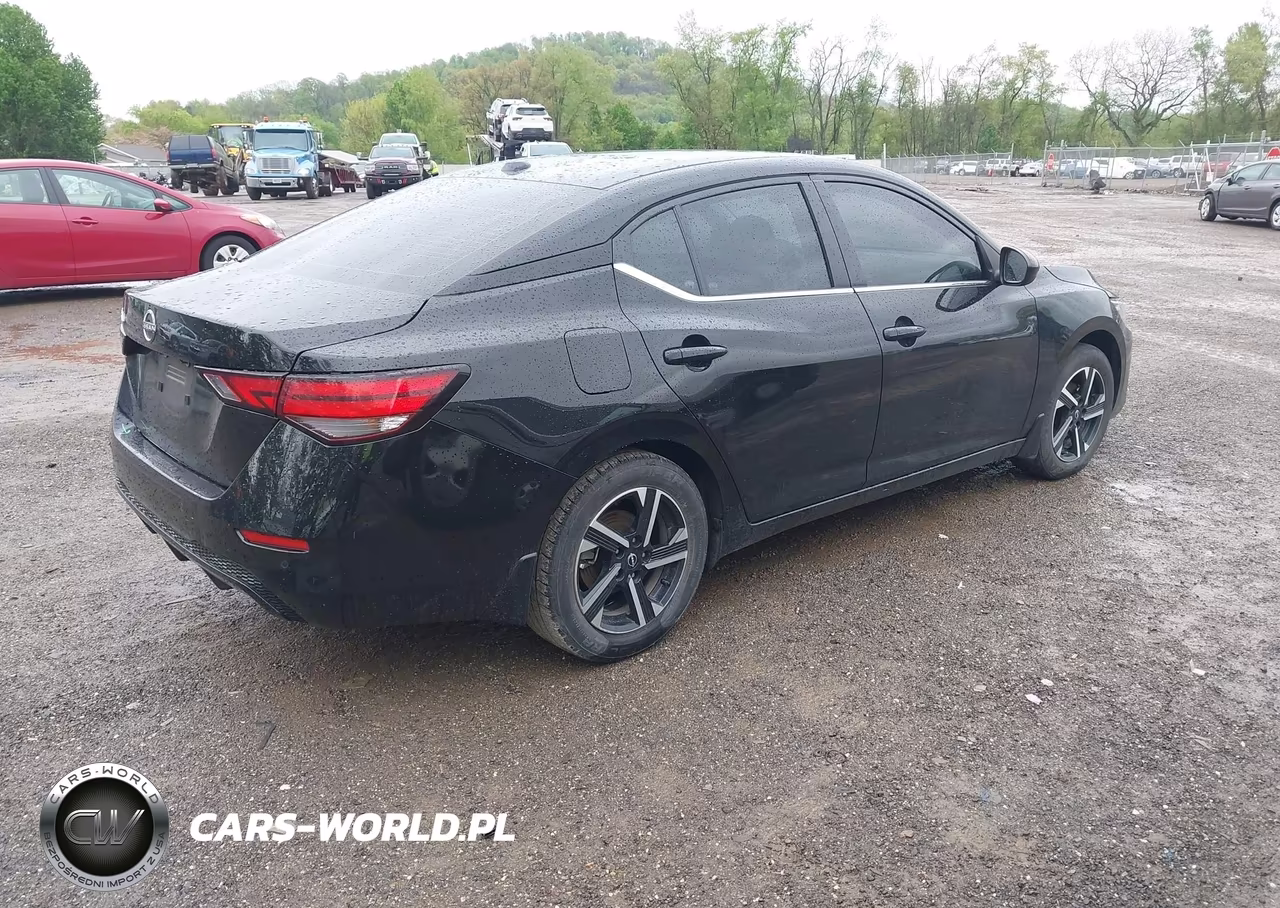 2025 Nissan Sentra Sv VIN:3N1AB8CV2SY212818 - 4