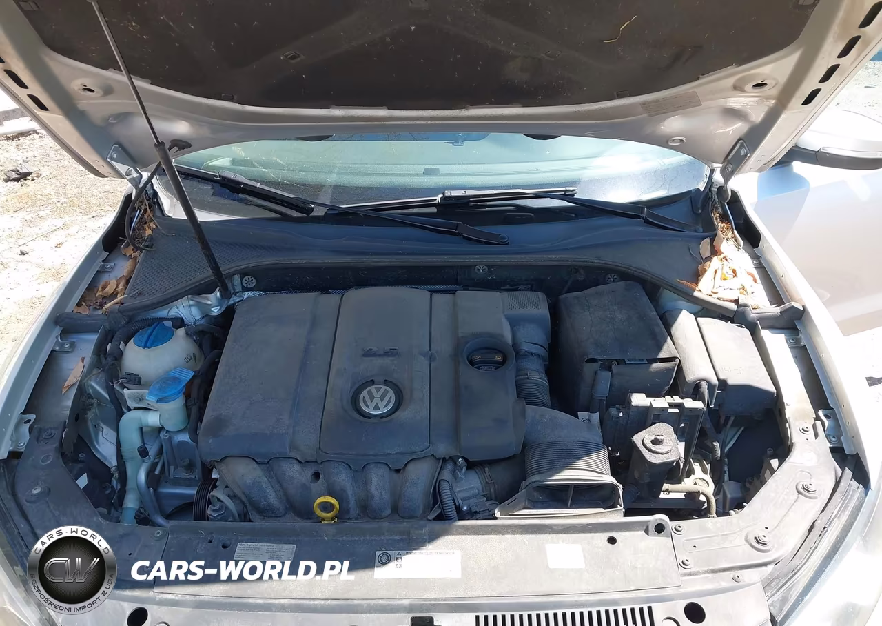 2014 Volkswagen Passat 2.5L S VIN:1VWAH7A37EC004905 - 10